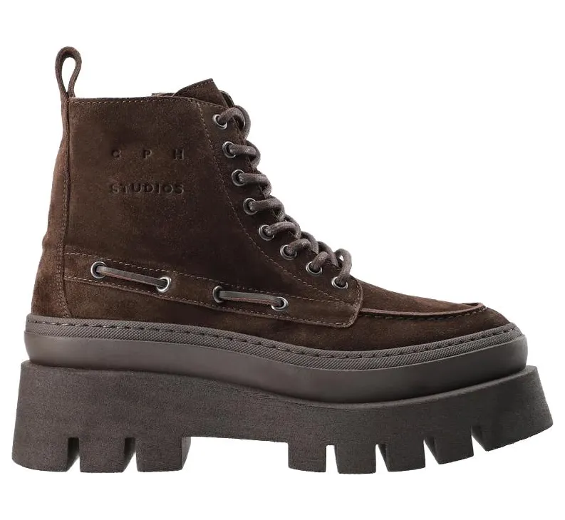 COPENHAGEN STUDIOS sneaker Suede Chocolate (CPH697-SUCH)