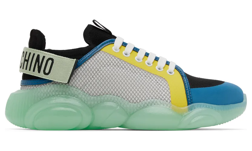 Moschino Multicolor Teddy Sneakers (MB15353G1F GI2)