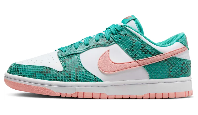 Nike Dunk Lowen Green – “Washed Teal / White / Bleached Coral / Black” (DR8577-300)