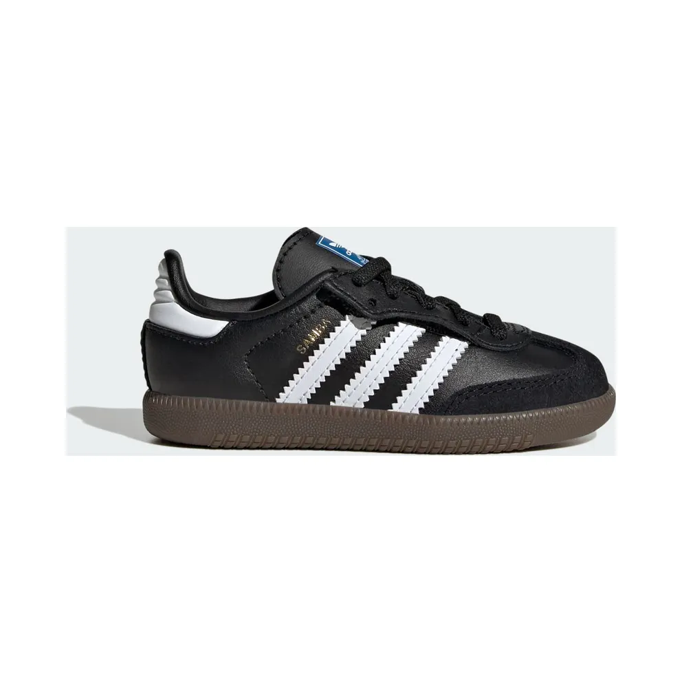 Adidas Samba OG Comfort Close Elastic Lace Kids Cloud White / Core Black / Gum (JQ3192)