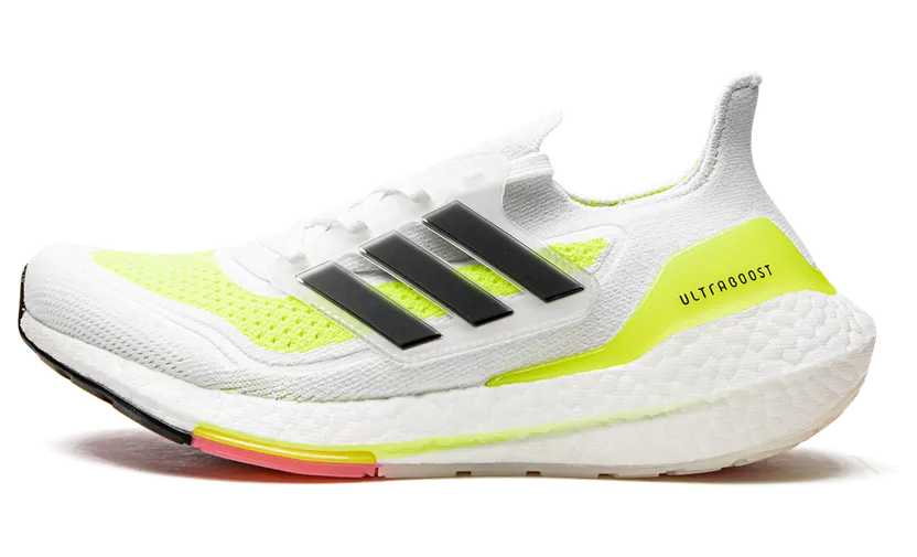 Adidas UltraBoost 21 ‘White Solar Yellow’ Cloud White/Core Black/Solar Yellow (FY0401)