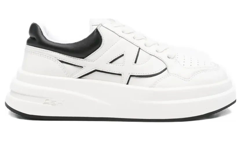 Ash Icone sneakers met plateauzool en logodetail – Wit (ICONE06)