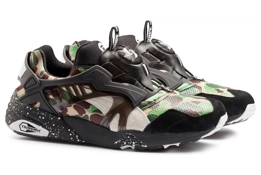 Puma Disc Blaze Bape Camo Green (358846-01)