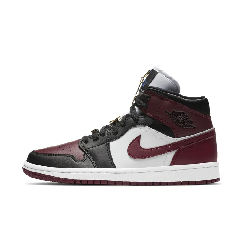 Jordan 1 Mid SE Black Dark Beetroot (W) Black/Dark Beetroot-White (CZ4385-016)