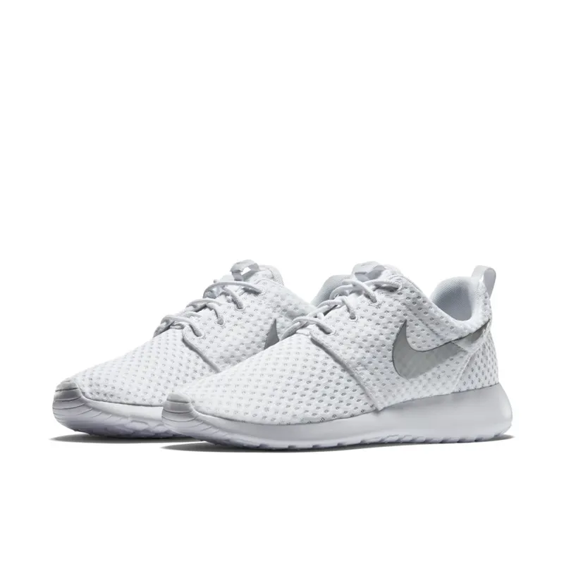 Nike Roshe One BR White Metallic Platinum (W) White/Metallic Platinum (724850-100)