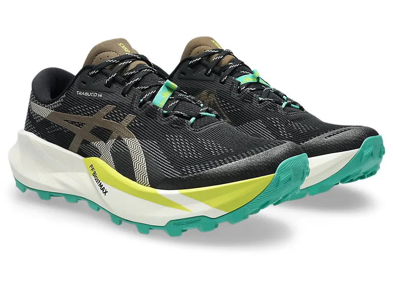 ASICS TRABUCO 14 “Black / Clay Canyon” (1011C166-001)