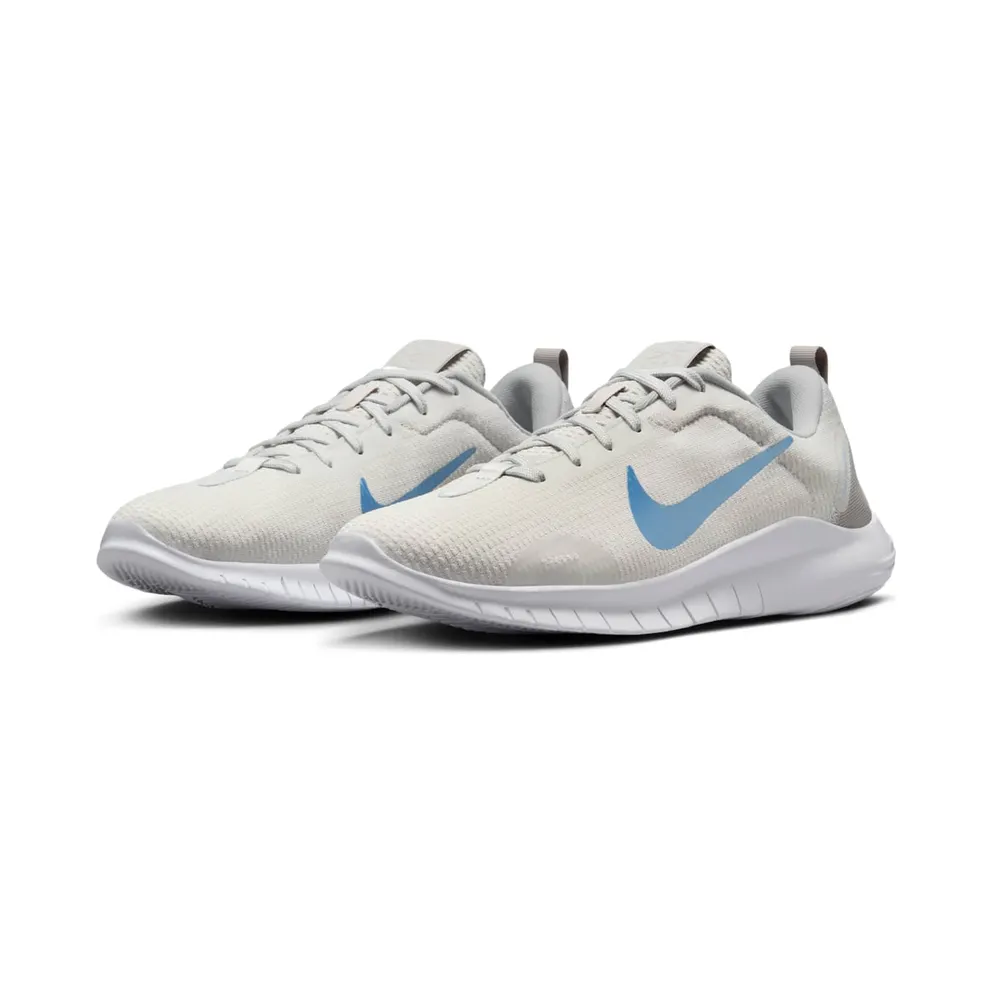 Nike Flex Experience Run 12 Photon Dust Light Smoke Grey White Psychic Blue (DV0746-007)