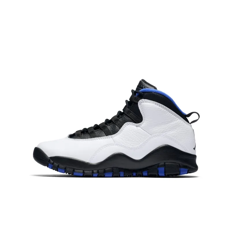 Jordan 10 Retro Orlando (GS) White/Black-Royal-Metallic Silver (310806-108)