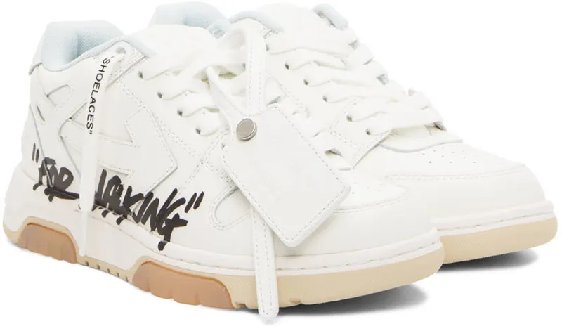 Off-White White ‘For Walking’ (OWIA259C99LEA0020110)