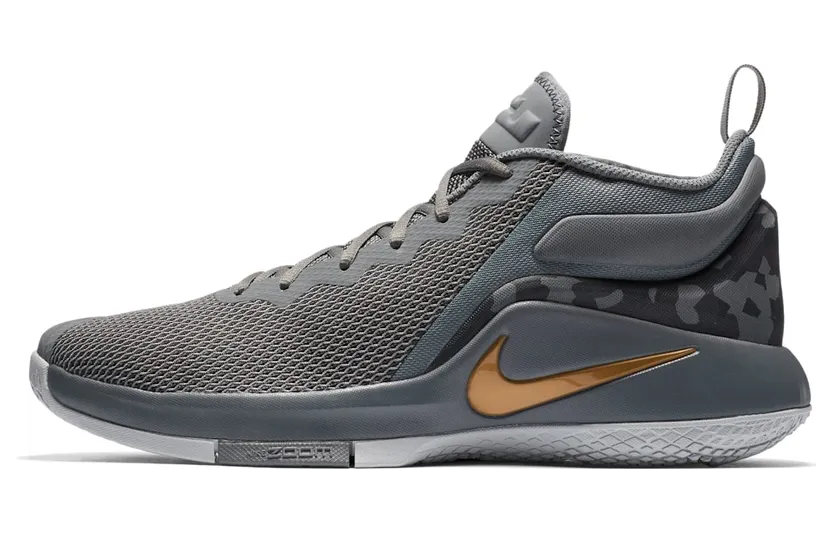 Nike Lebron Witness II Cool Grey Metallic Gold (942518-009)