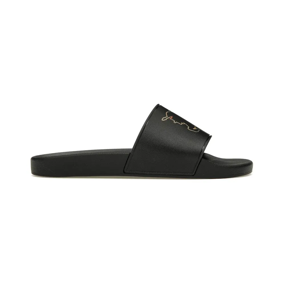 Burberry Check EKD Motif Slide Black (80718491)