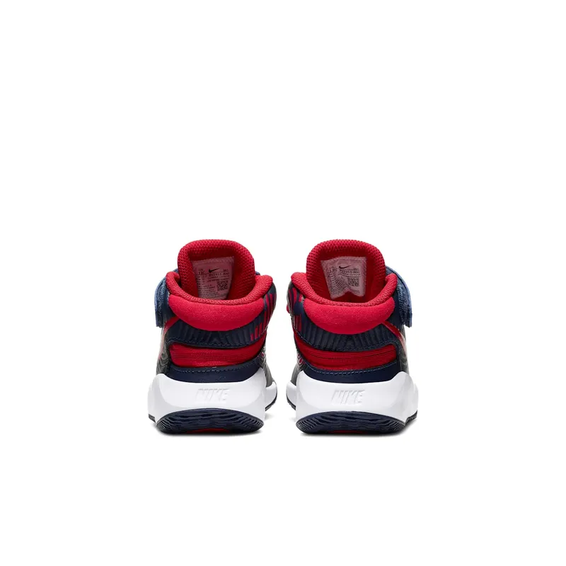 Nike Team Hustle D 9 FlyEase Midnight Navy (PS) Midnight Navy/White/Saffron Quartz (BV2951-400)