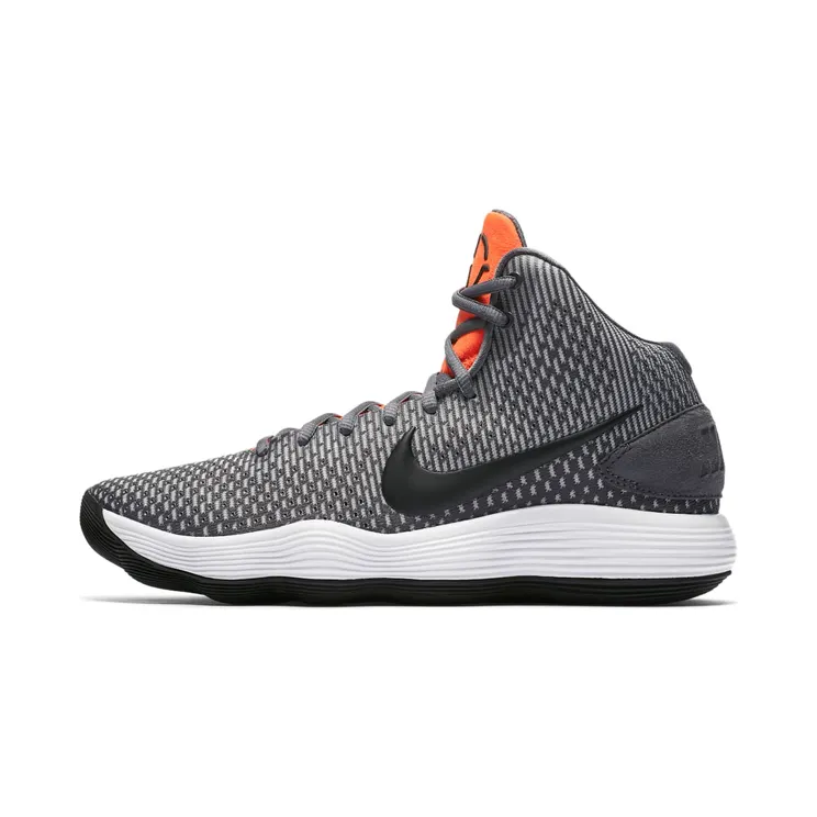 Nike Hyperdunk 2017 “Dark Grey / Bright Crimson / Pure Platinum / Black” (897631-004)