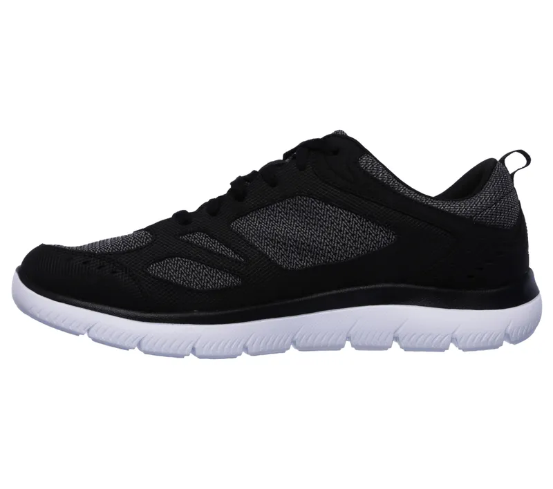 Skechers Summits – South Rim – Black / White – “Black” (52812 BKW)