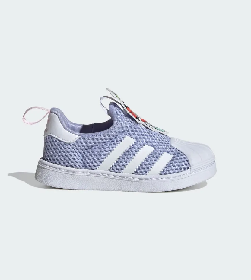 adidas adidas Originals x Disney Mickey Superstar 360 Kids Violet Tone / Cloud White / Clear Pink (IE0682)