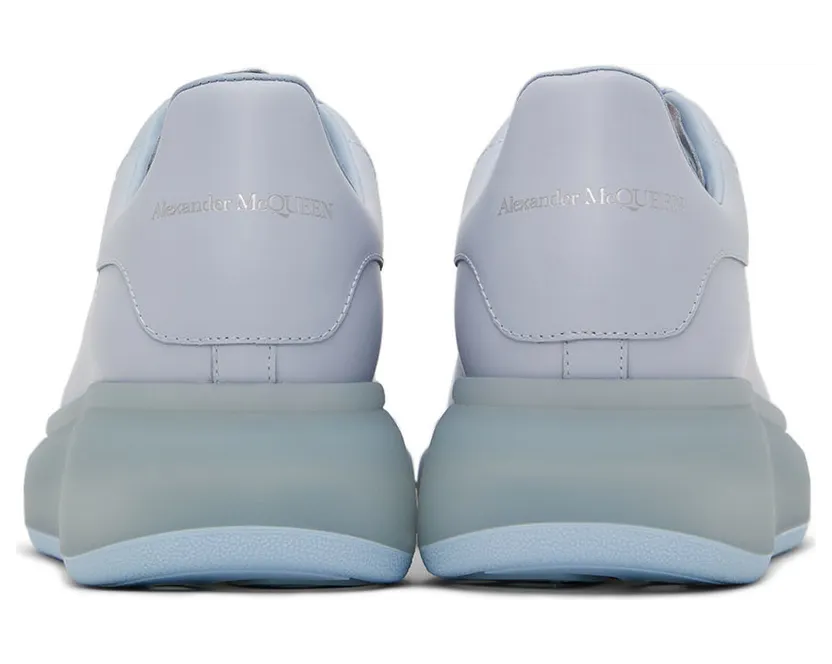 Alexander McQueen Blue Oversized Sneakers (604232WIBNY) (2)