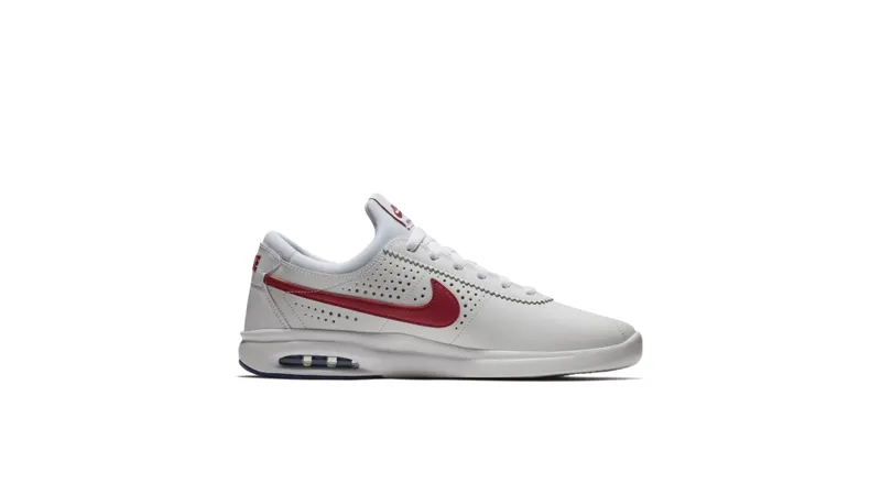 Nike SB Air Max Bruin Vapor White Red White/Classic Blue-Gym Red (882097-100)