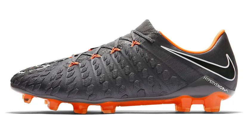 Nike Hypervenom Phantom III Elite FG Dark Grey Total Orange