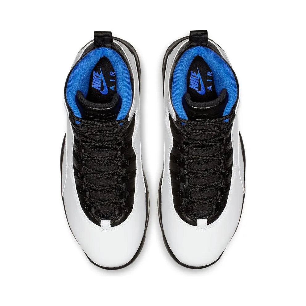 Jordan 10 Retro Orlando White/Black-Royal-Metallic Silver (310805-108)