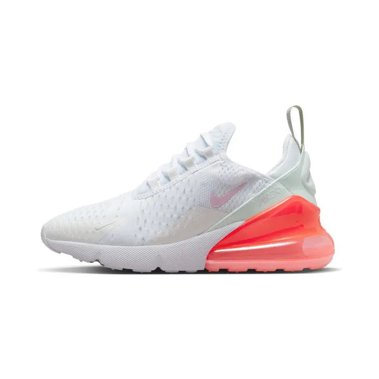 Nike Air Max 270 “White / Summit White / Honeydew / Pink Foam” (943345-113)