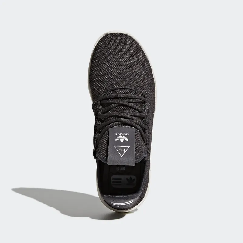 adidas  Tennis Hu Pharrell Carbon (Youth) Carbon/Carbon/Chalk White (CQ2297)