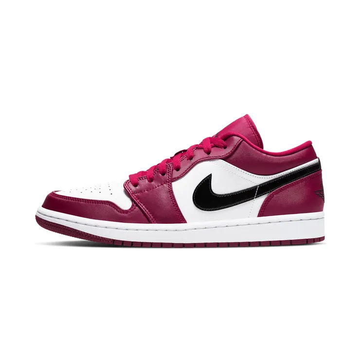 Air Jordan 1 Low ‘Noble Red’ “Noble Red / White / Black” (553558-604)