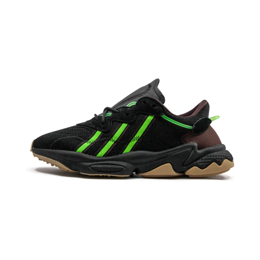 Adidas x Pusha T Ozweego Black Green (2019) (FV2484)
