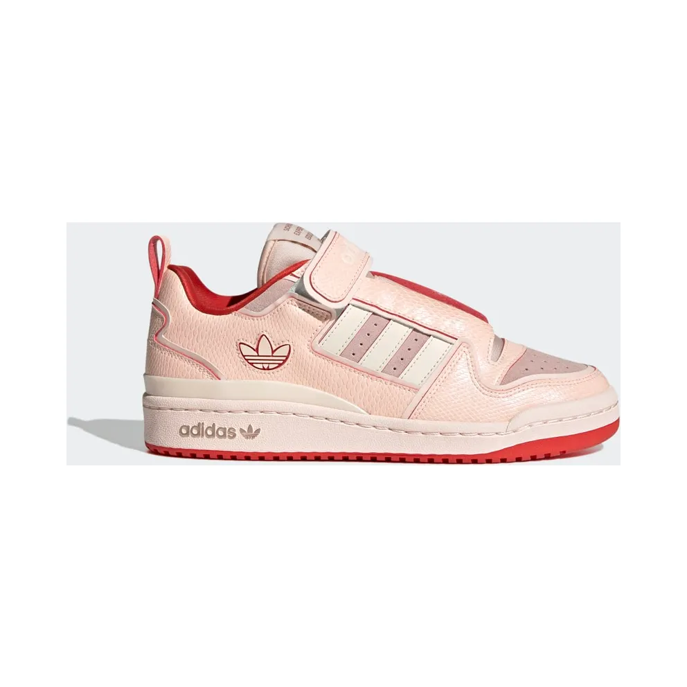 adidas Forum Plus Schuh Pink Tint / Wonder White / Red (GV7662)