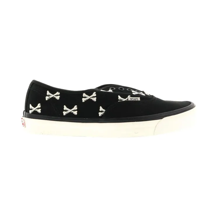 Vans WTAPS x OG Authentic LX ‘Bones’ Black/White (VN000UDDKBC)