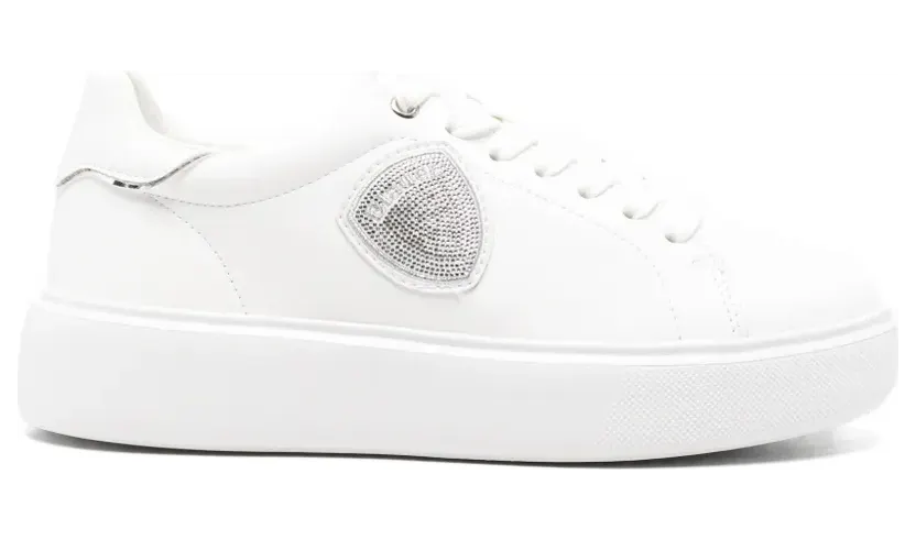 Blauer Venus 01 logo-patch platform “White” (S6VENUS01LEA)