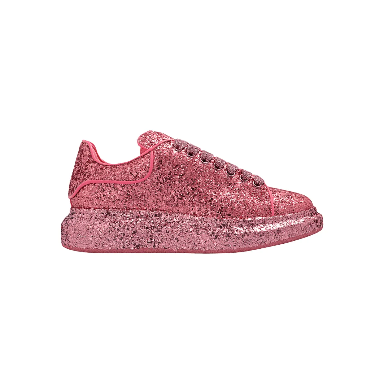 Alexander McQueen Oversized Pink Glitter (708072 W4PZ2 5496)