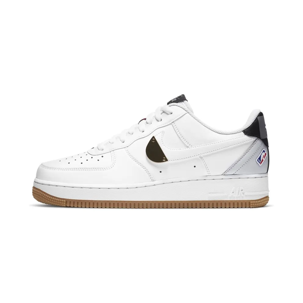 Nike Air Force 1 Low NBA White Grey Gum White/Pure Platinum-Cool Grey-White (CT2298-100)