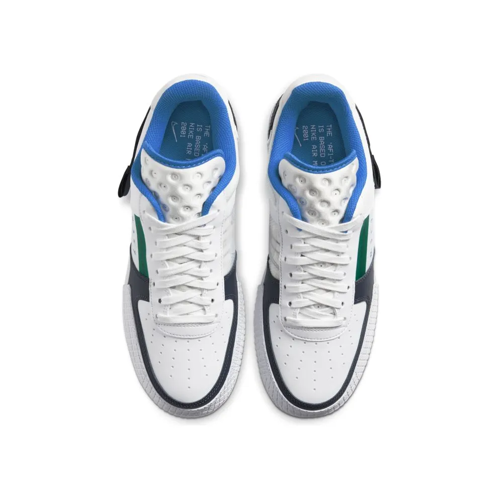 Nike Air Force 1 Type White Obsidian White/Obsidian-Photo Blue-White (CQ2344-100)