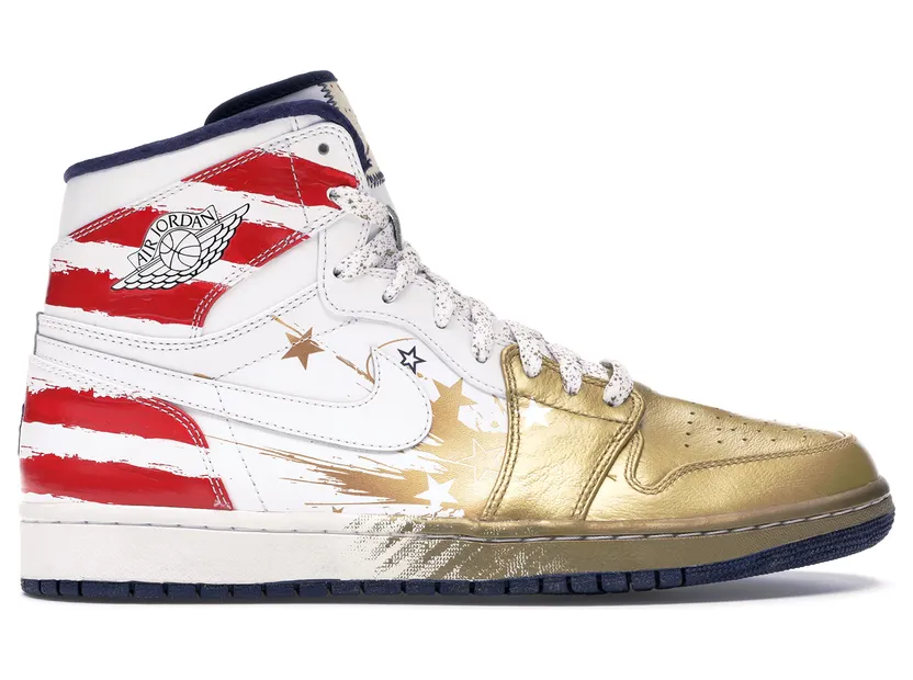 Jordan 1 Retro Dave White Wings For the Future Gold (237399-043)