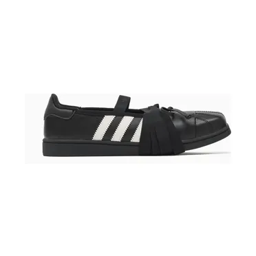 Jennie x adidas Superstar Square Ballet – “Core Black / Core Black / Off White” (LB3787)