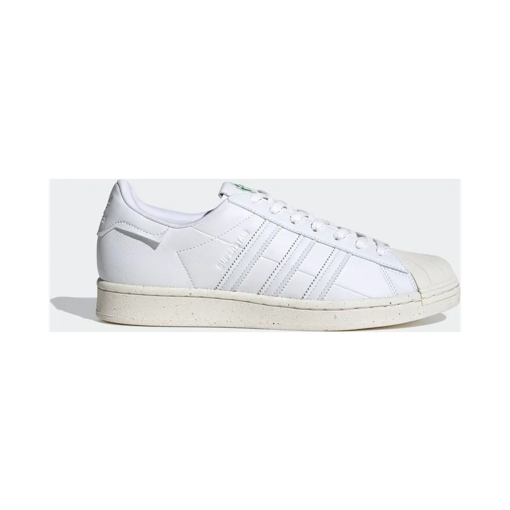 adidas Superstar Schuh Cloud White / Off White / Green (FW2292)