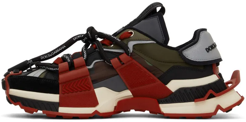 Dolce & Gabbana Red & Green Militare Space (CS1963 AQ717)