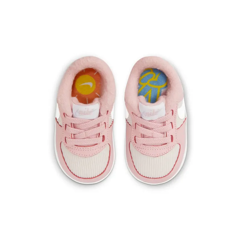 Nike Force 1 SE Crib Bootie for Babies Pink (DB4078-600)