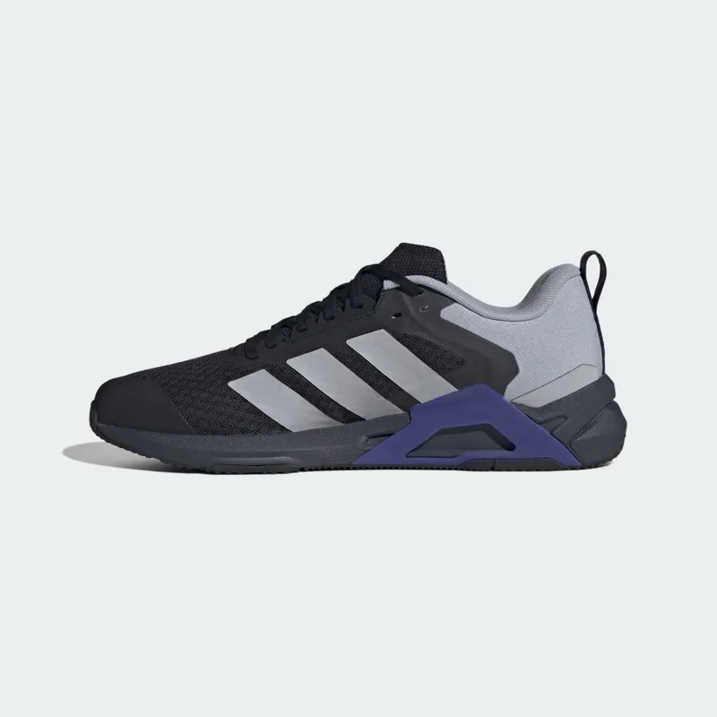 Adidas Dropset Control Training Shoes Core Black / Halo Silver / Pure Purple (KJ9162)