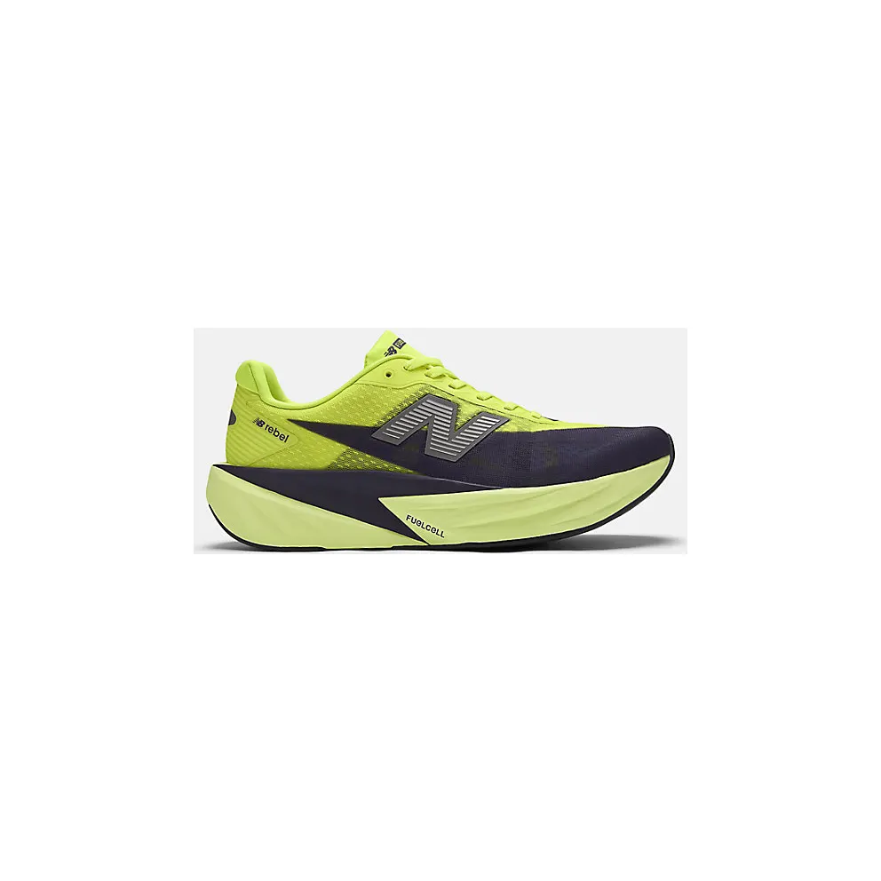 NEW BALANCE FuelCell Rebel v5 “ALKALINE GREEN / BOYSENBERRY / DARK SILVER METALLIC” (MFCX4TR)
