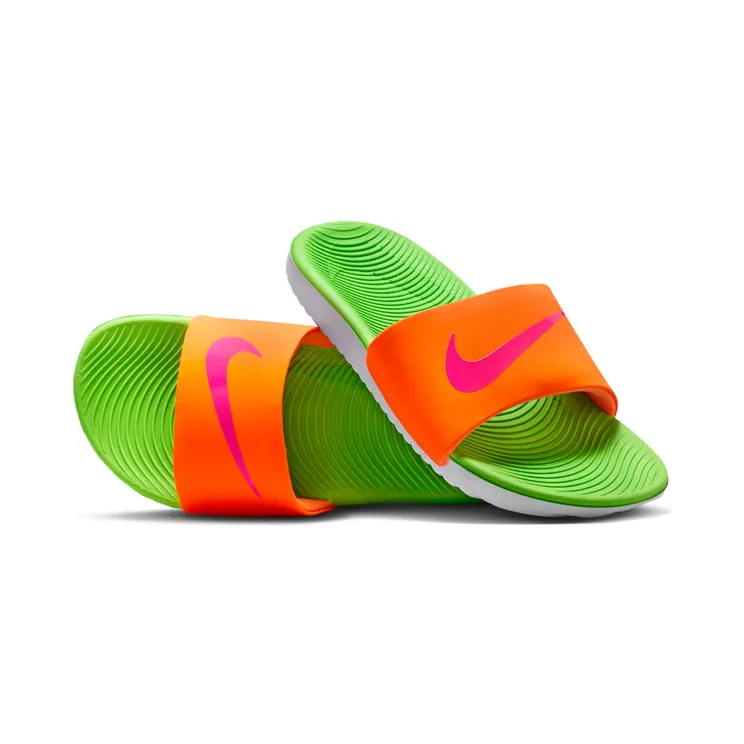 Nike Kawa Slide Total Orange Green Strike Pink (FJ8812-803)