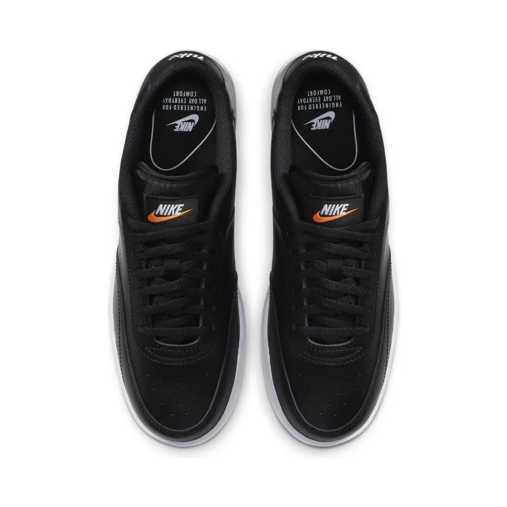 Nike Court Vintage “Black / Total Orange / White” (CJ1676-001)