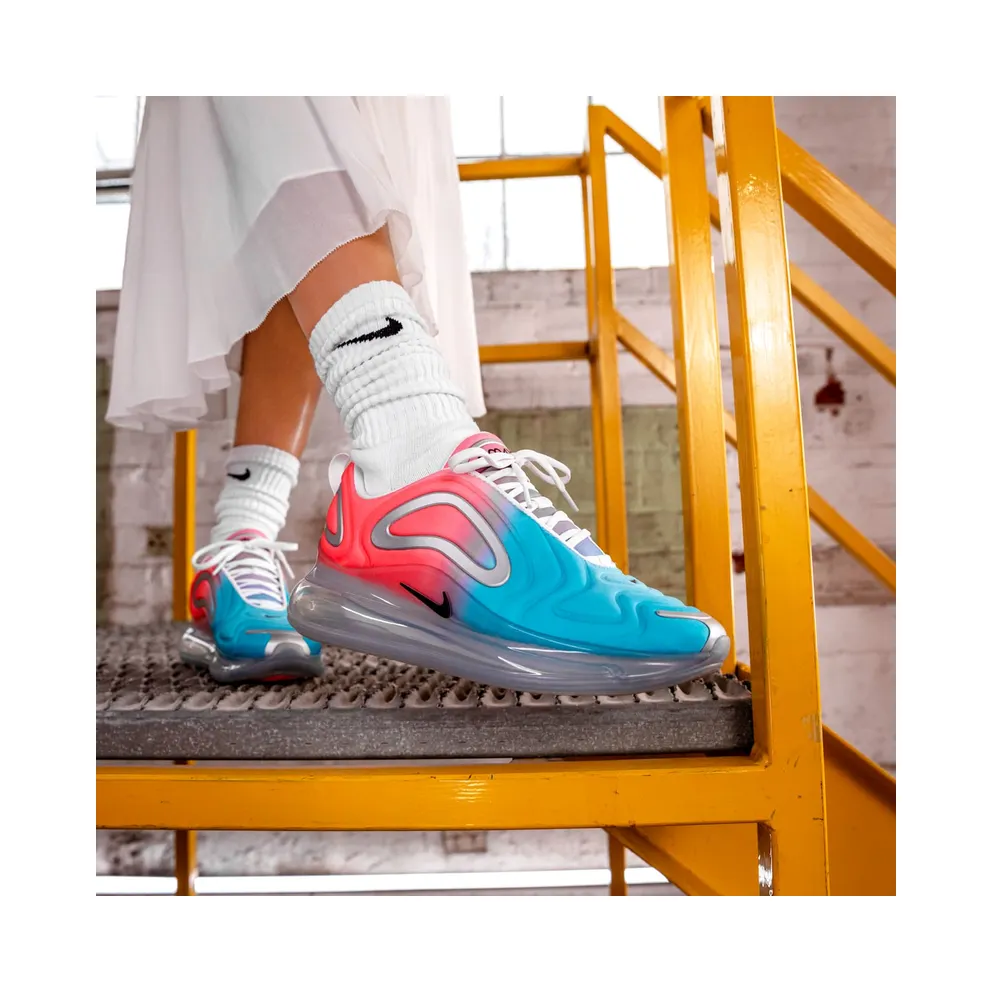 Nike Air Max 720 Pink Sea (W) Lava Glow/Black-Blue Fury (AR9293-600)
