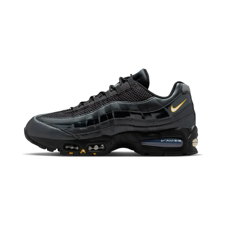 Nike Air Max 95 SE Big Bubble Total 90 “Black / University Gold / Metallic Silver / White” (IB6830-001)