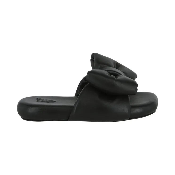 OFF-WHITE Nappa Extra Padded Slipper Black (C005S22 LEA00 11000)