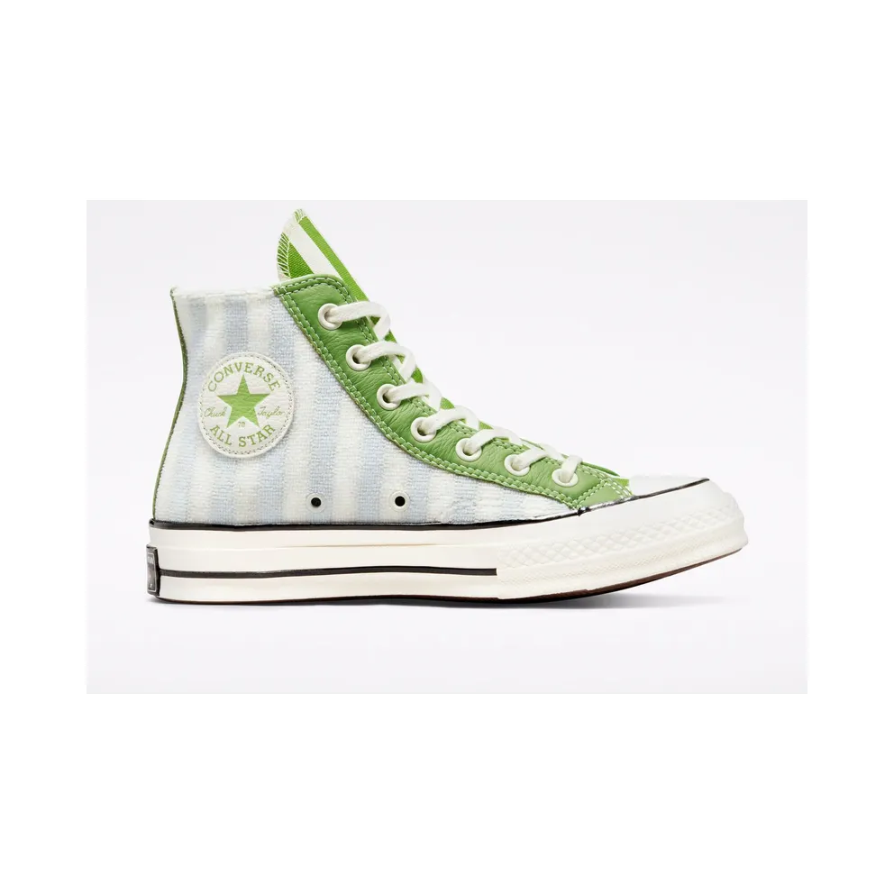 Converse Chuck 70 Striped Terry Cloth Egret/Virtual Matcha (572865C)