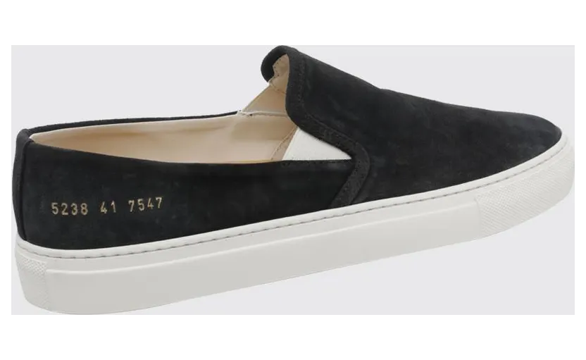 Common projects Suede Sneakers Black (52387547) (2)
