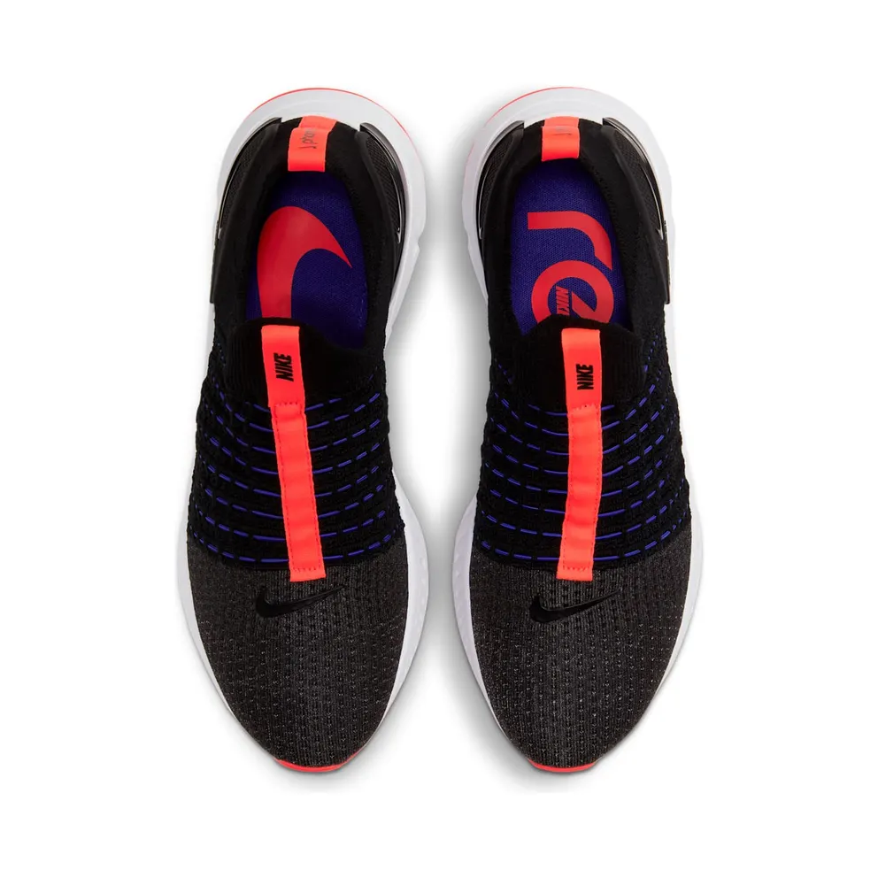 Nike React Phantom Run Flyknit 2 Black Bright Crimson (DD8352-001)