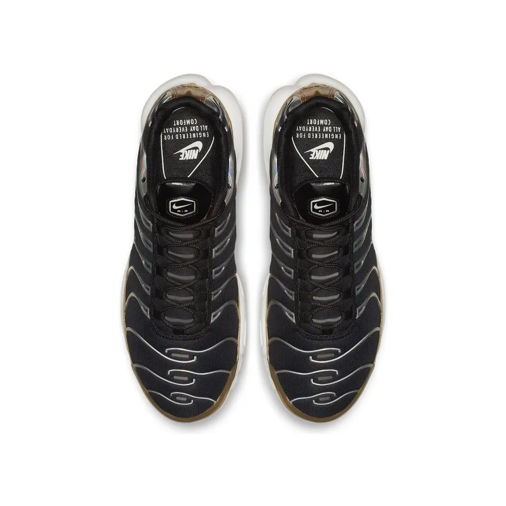 Nike Air Max Plus Black Aluminum (W) Black/Aluminum-White-Aluminum (605112-055)