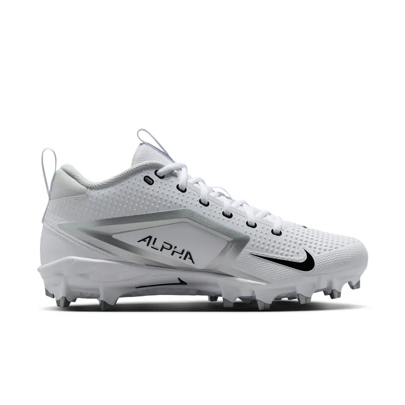 Nike Alpha Menace 4 Varsity White Metallic Silver Photon Dust Black (FN0027-100)